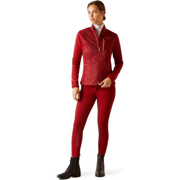 2024 Ariat Womens Fusion Insulated Riding Jacket 10048761 - Sun - Dried Tomato